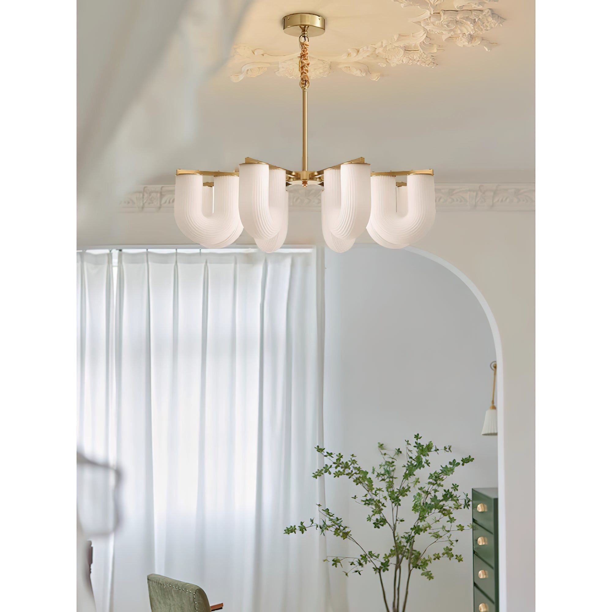 Lyshaos Lustre Métal Art Nordic Forme Premium - Neutralighting