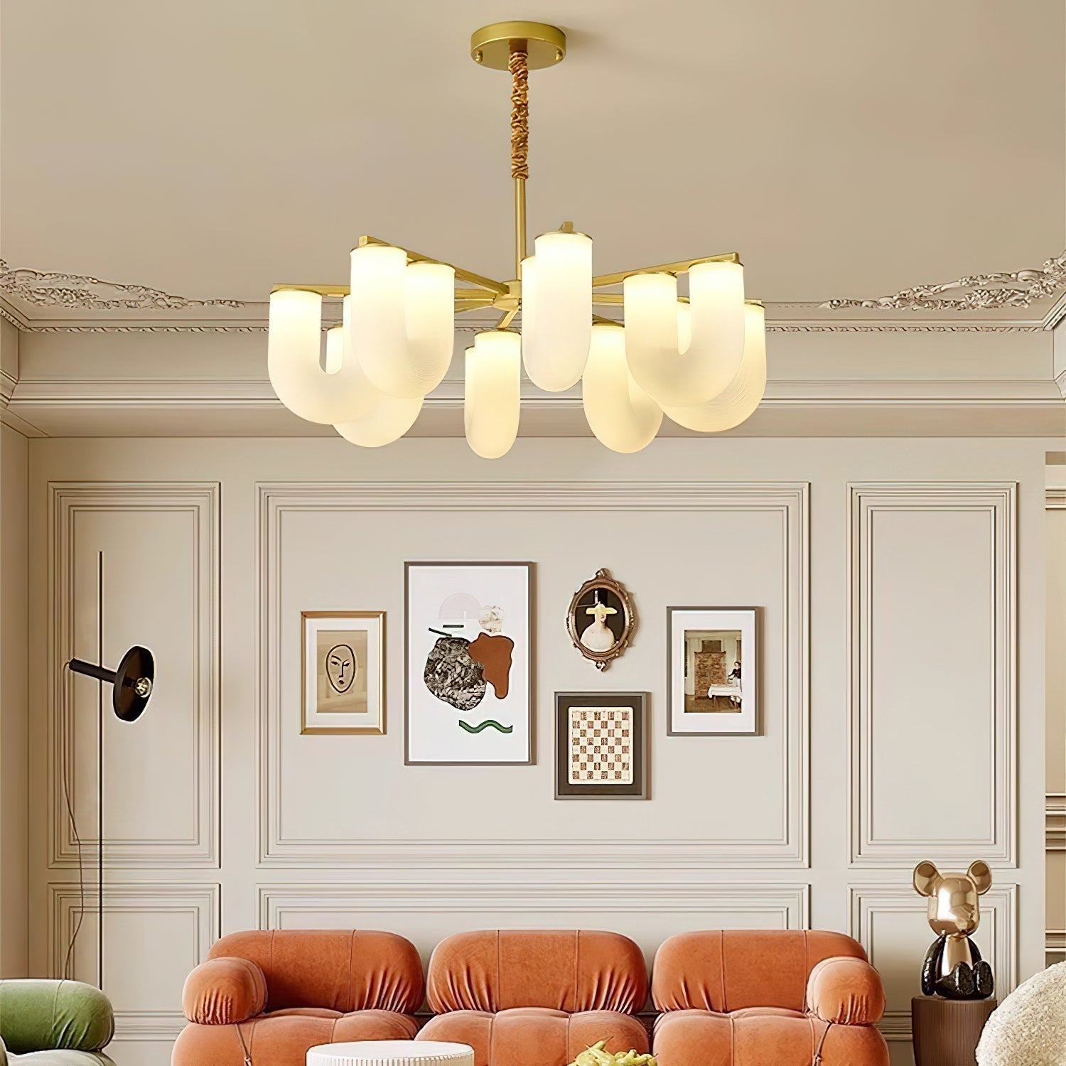 Lyshaos Lustre Métal Art Nordic Forme Premium - Neutralighting