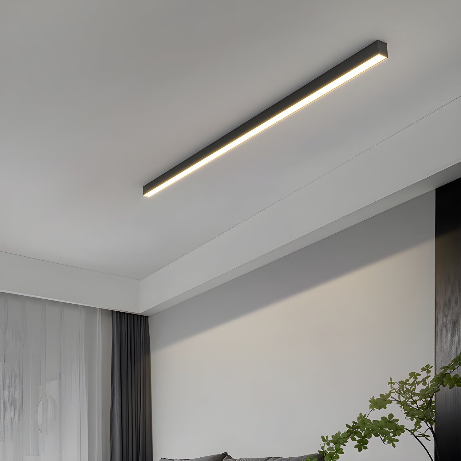 Solara Plafonnier Linéaire Ultra Fin Minimaliste Fonctionnel - Neutralighting
