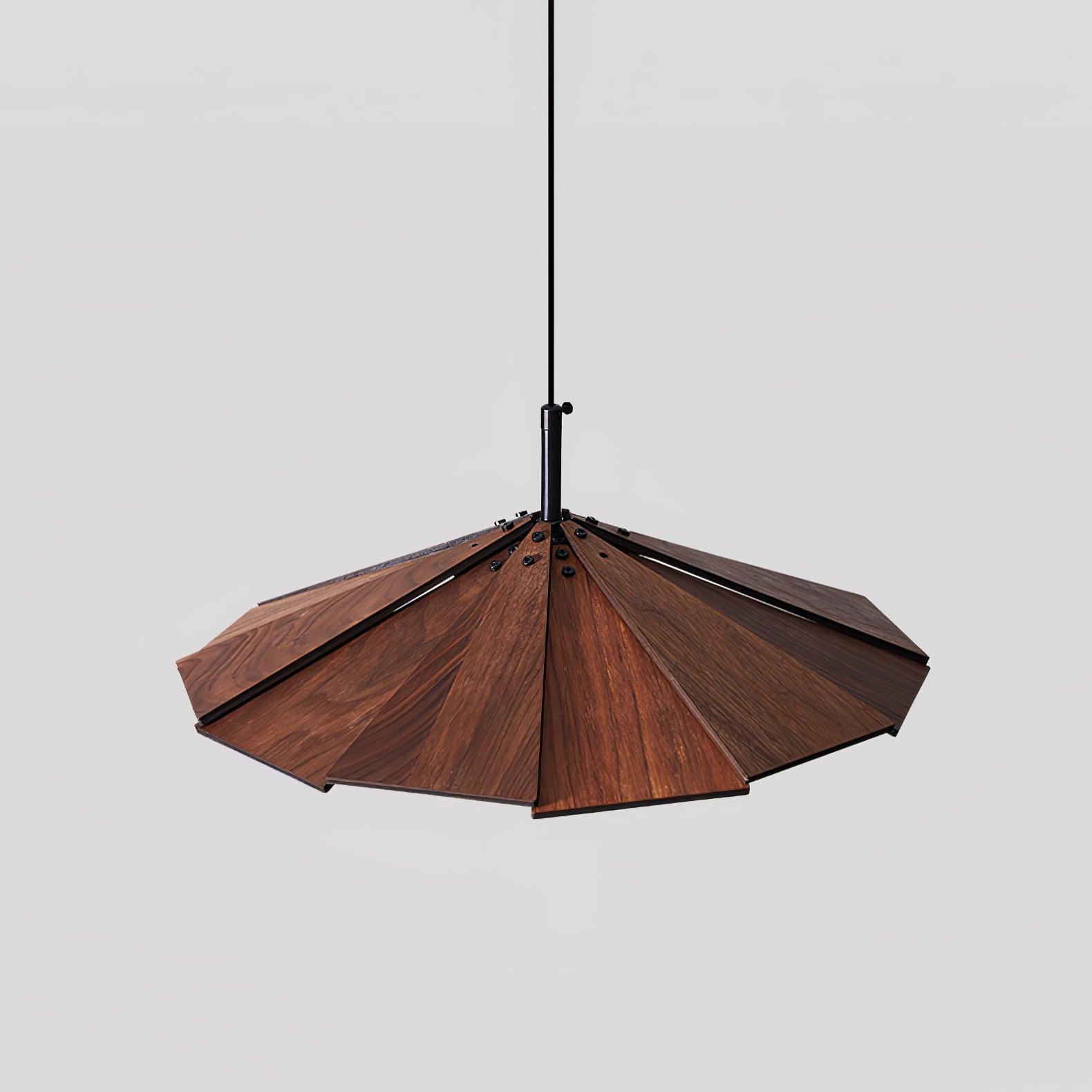 Woodura Lampe Pendante Parapluie en Bois - Neutralighting