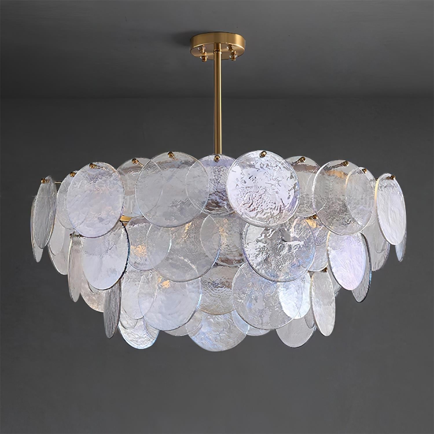 Utopia Lustre Disque en Verre Superposé - Neutralighting