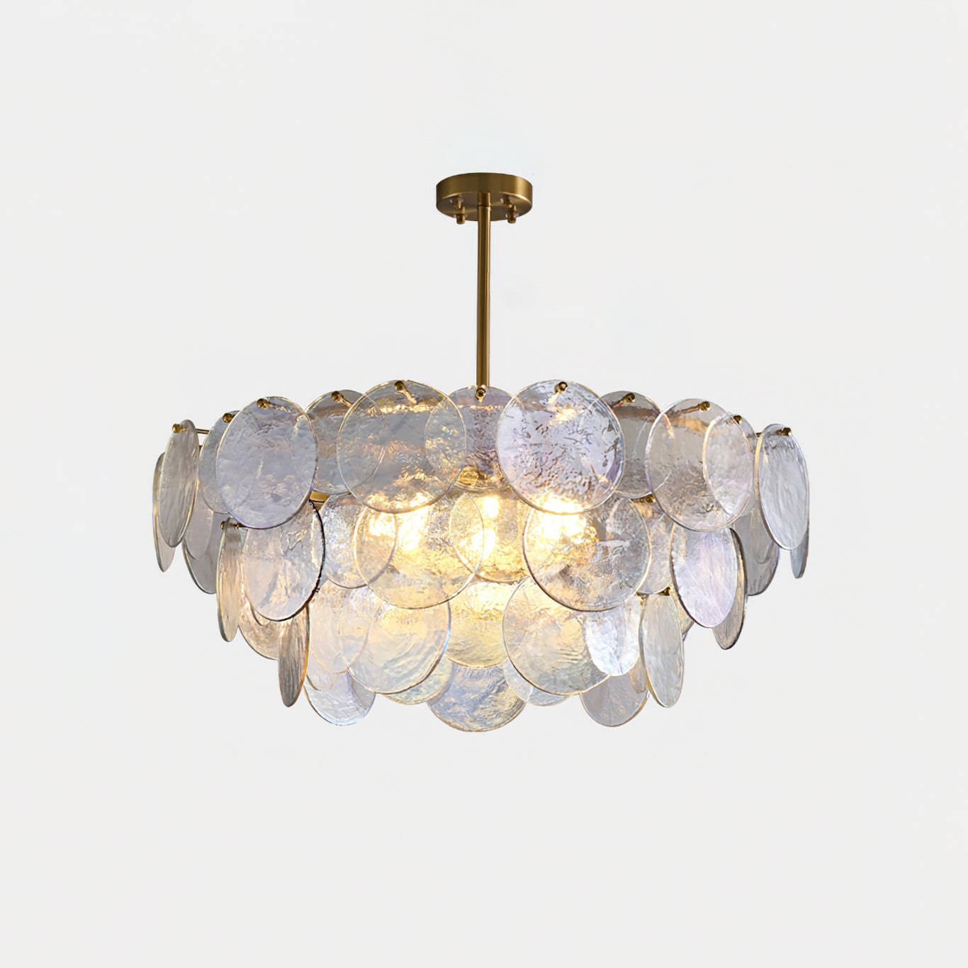 Utopia Lustre Disque en Verre Superposé - Neutralighting