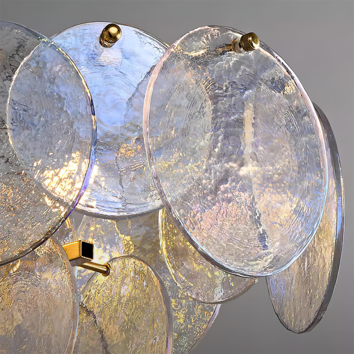 Utopia Lustre Disque en Verre Superposé - Neutralighting