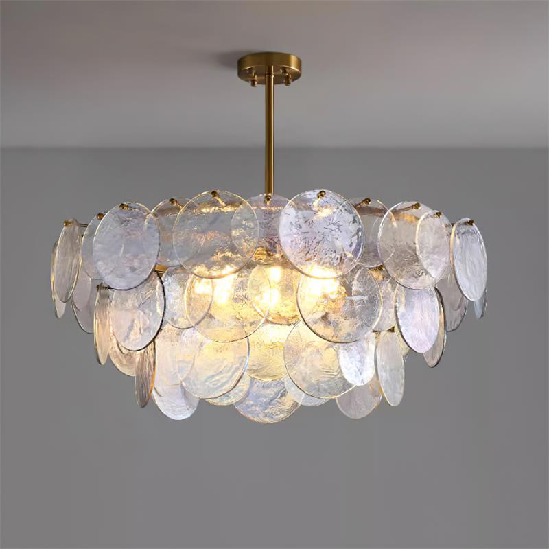 Utopia Lustre Disque en Verre Superposé - Neutralighting