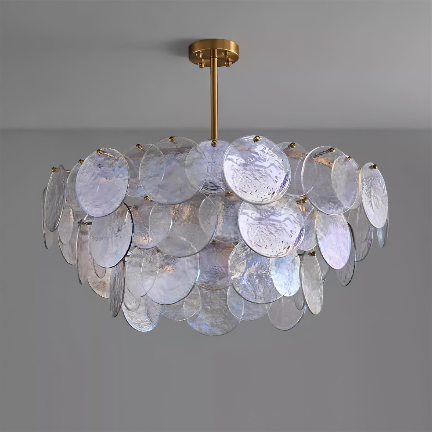 Utopia Lustre Disque en Verre Superposé - Neutralighting