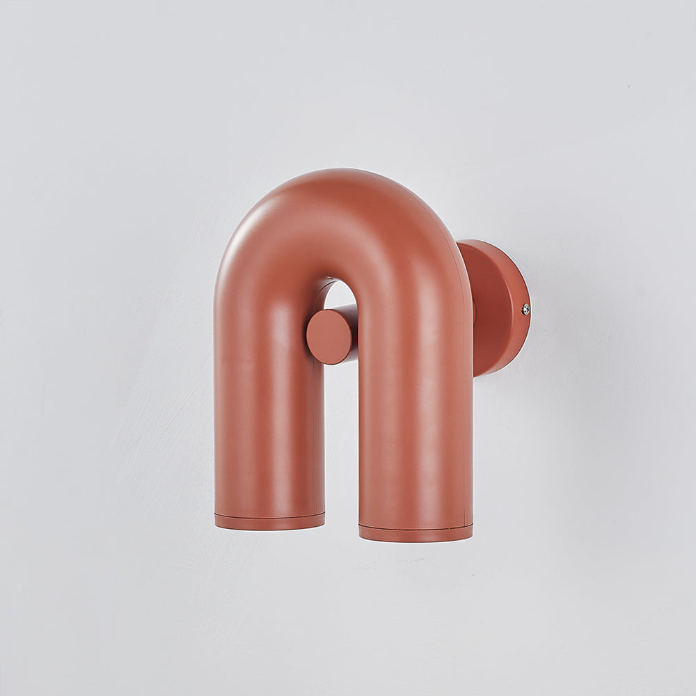 Vayla Arc Minimaliste LED Applique Murale Noir Rouge Bleu - Neutralighting
