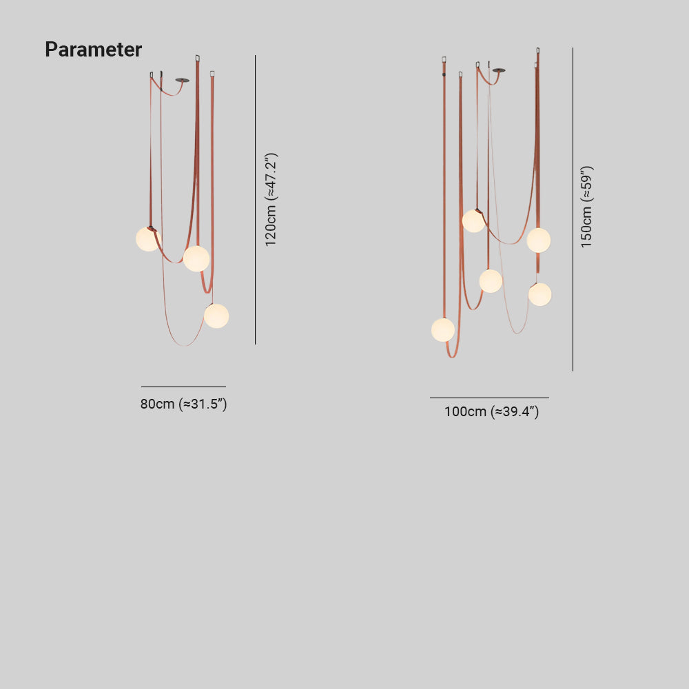 Zephira Suspension à Sangles Multiples - Neutralighting