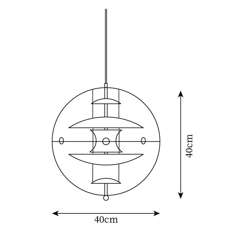 Astris Suspension Géométrique Moderne Flottante - Neutralighting