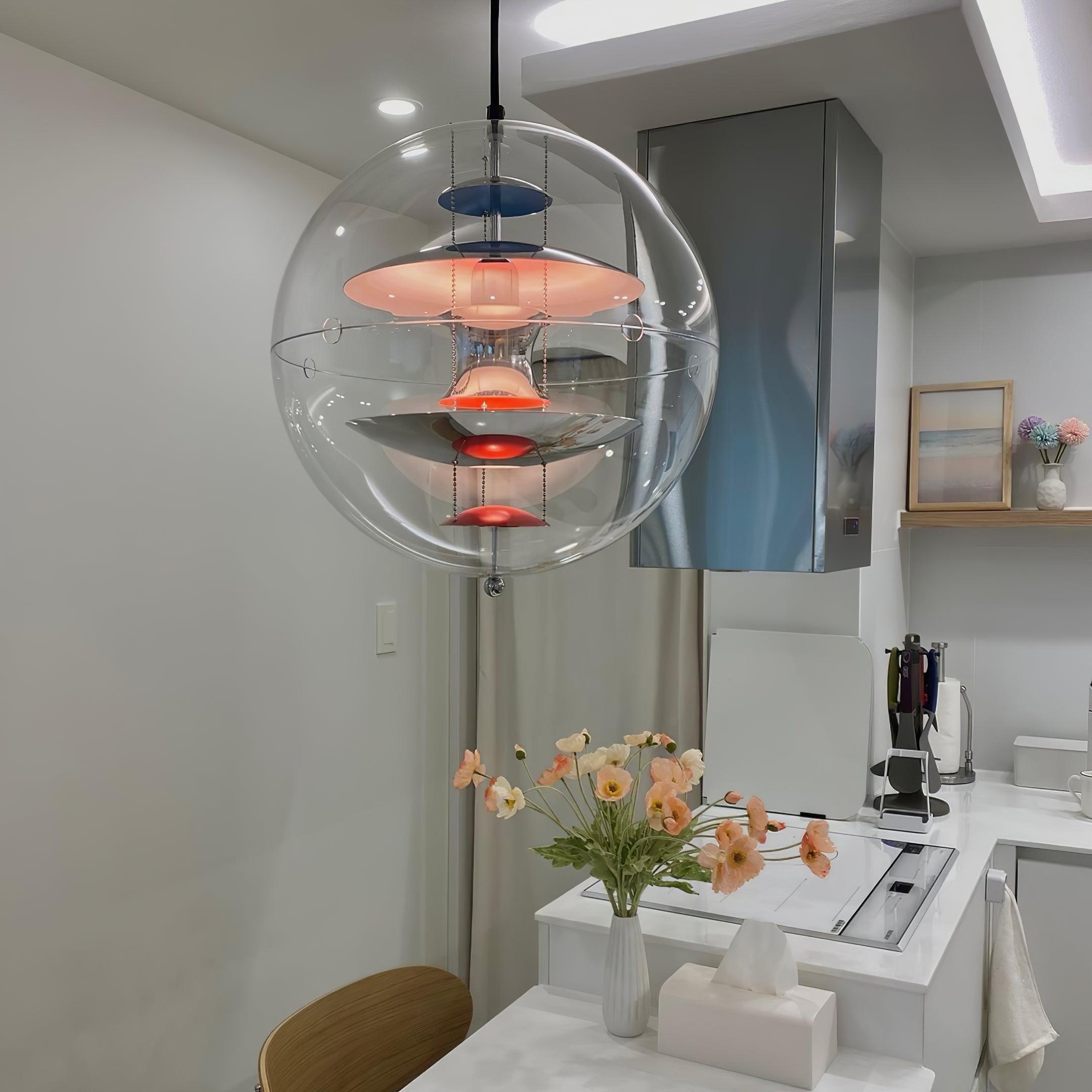 Astris Suspension Géométrique Moderne Flottante - Neutralighting
