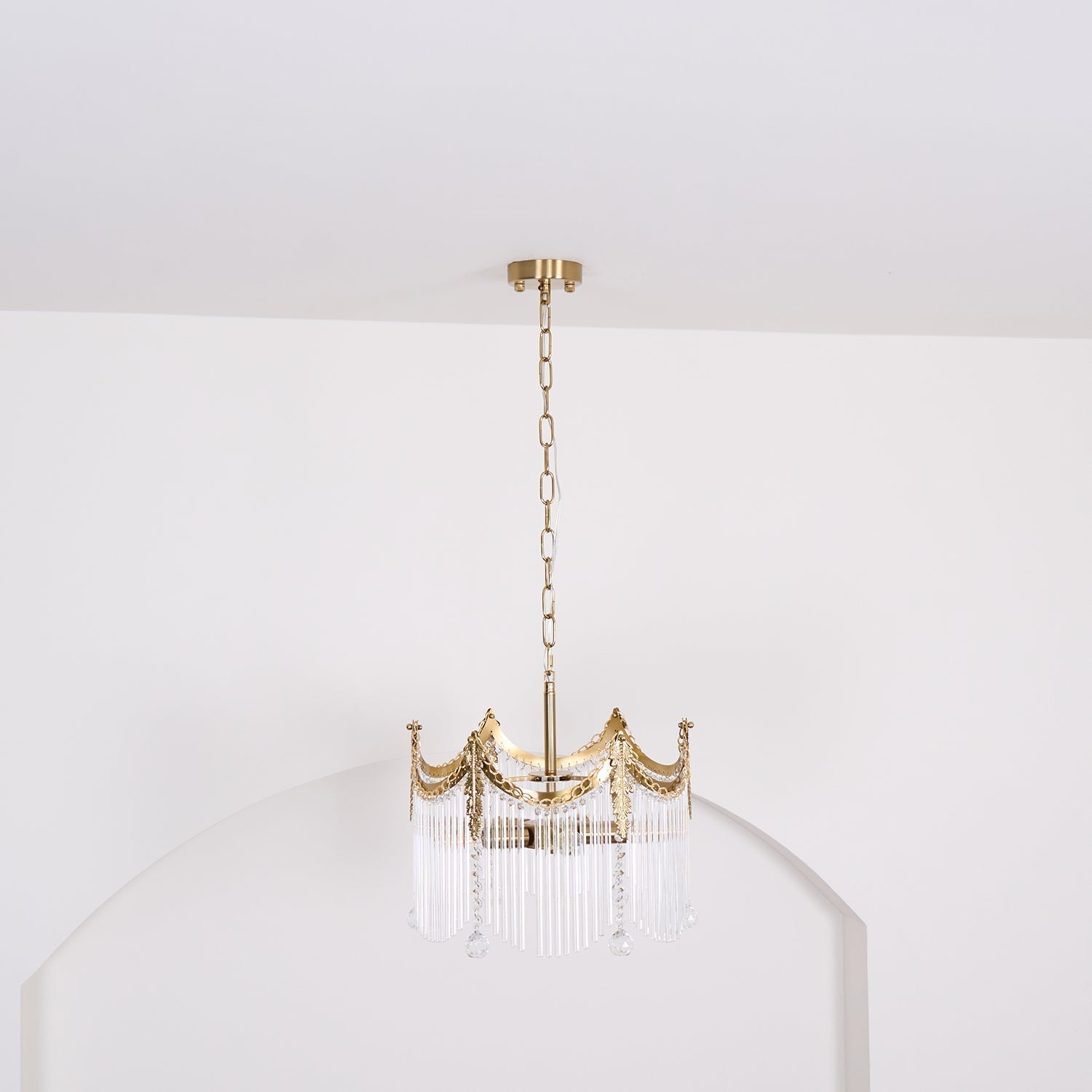 Elias Lustres Champêtres en Verre Luxueux - Neutralighting