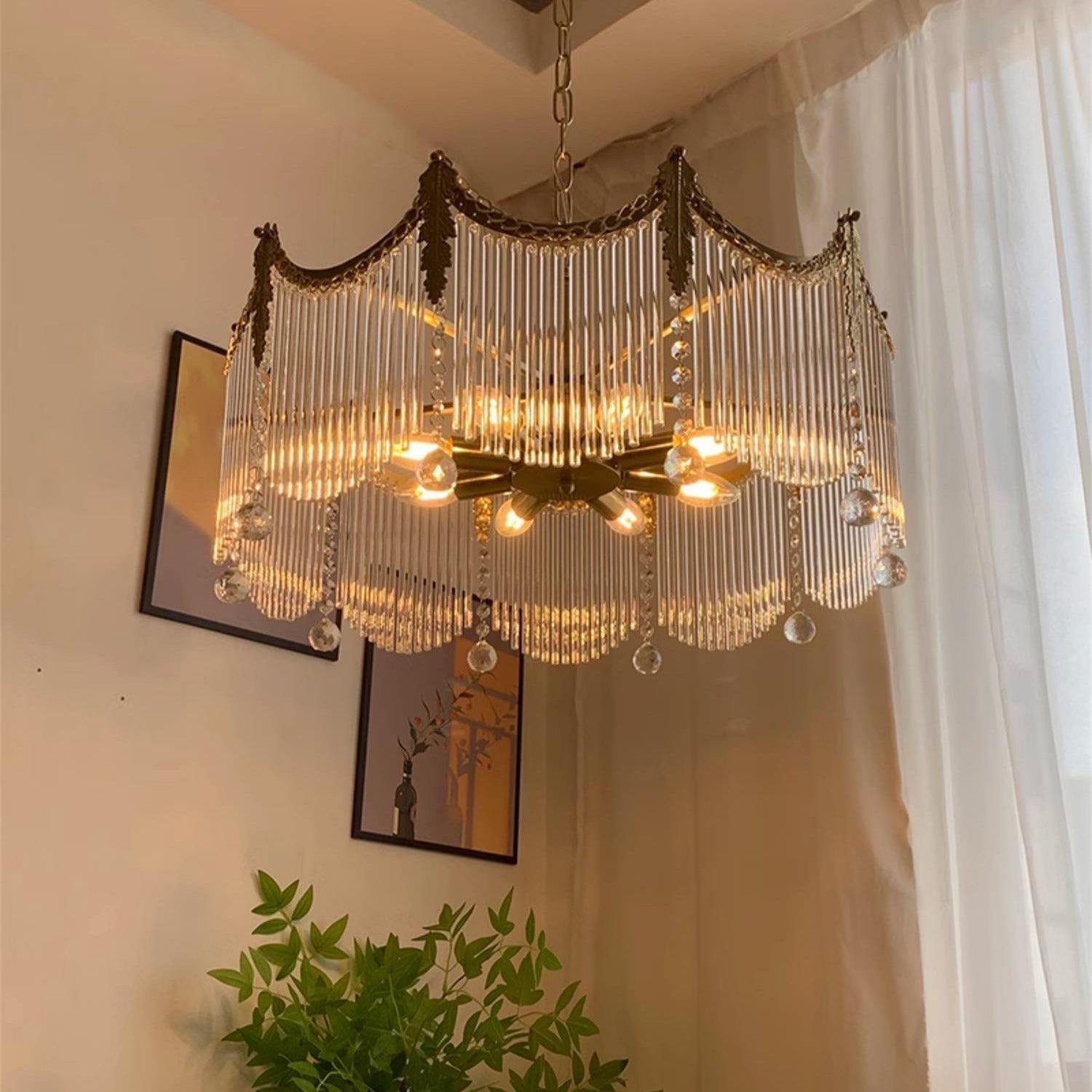 Elias Lustres Champêtres en Verre Luxueux - Neutralighting