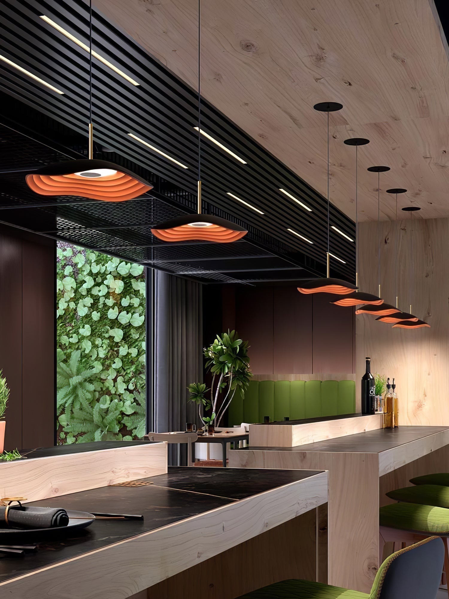 Zynthra Lampe suspendue artistique en résine - Neutralighting