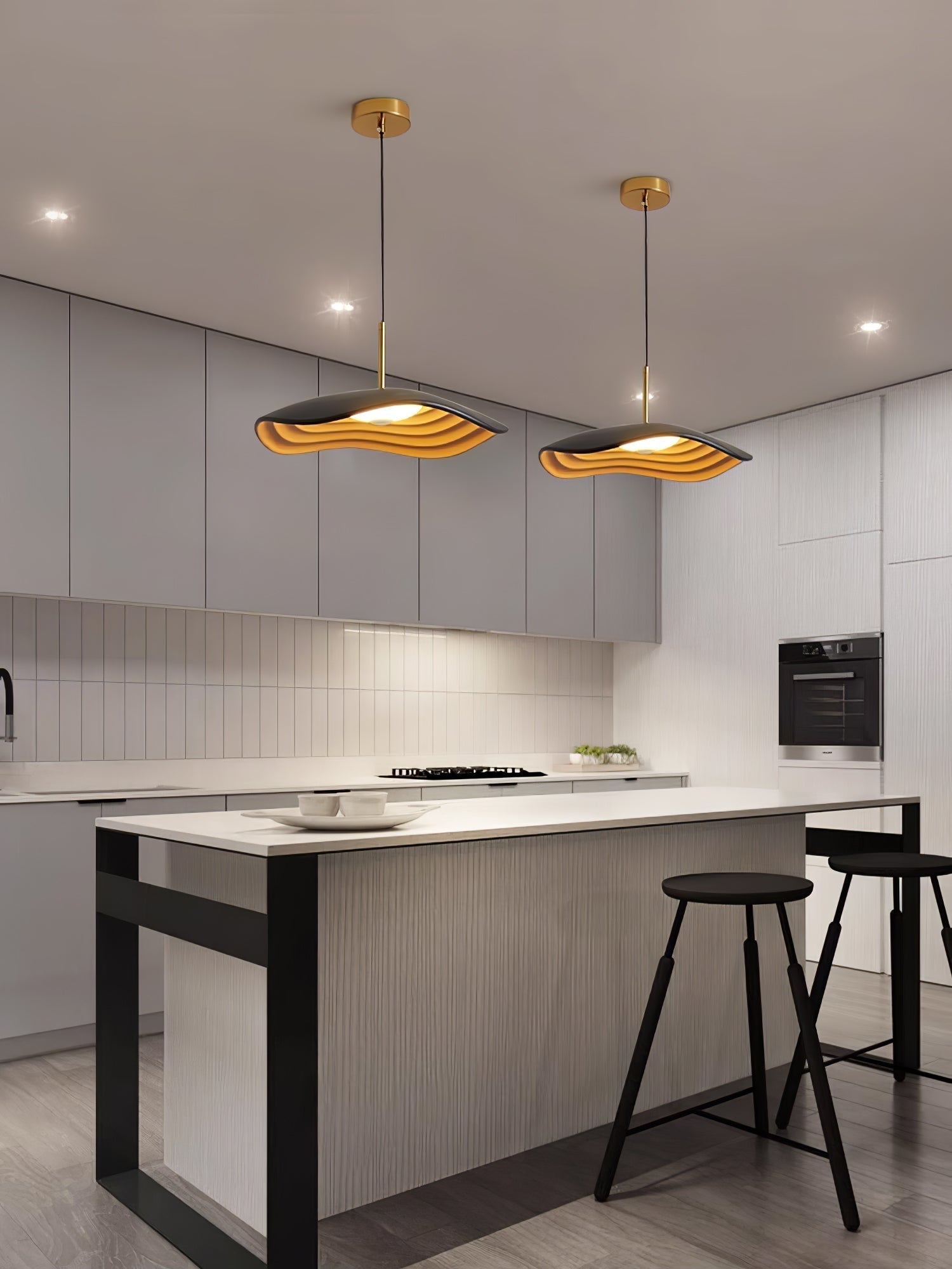Zynthra Lampe suspendue artistique en résine - Neutralighting