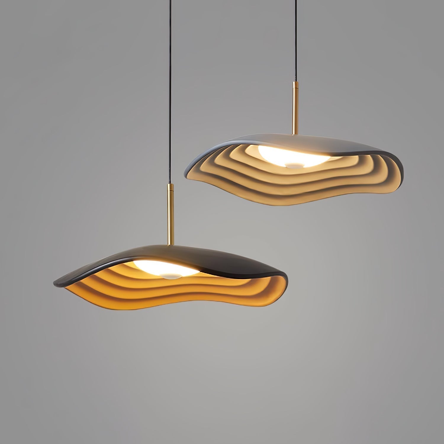 Zynthra Lampe suspendue artistique en résine - Neutralighting