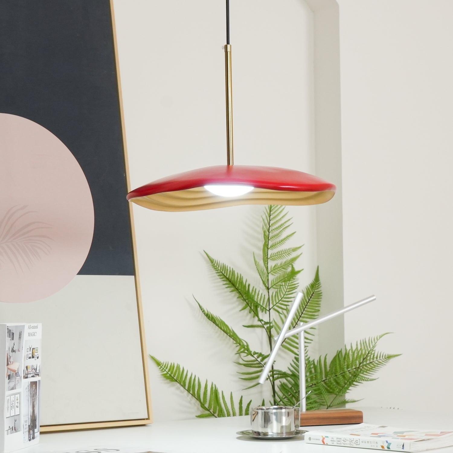 Ovelis Lampe Suspension Forme de Vague - Neutralighting