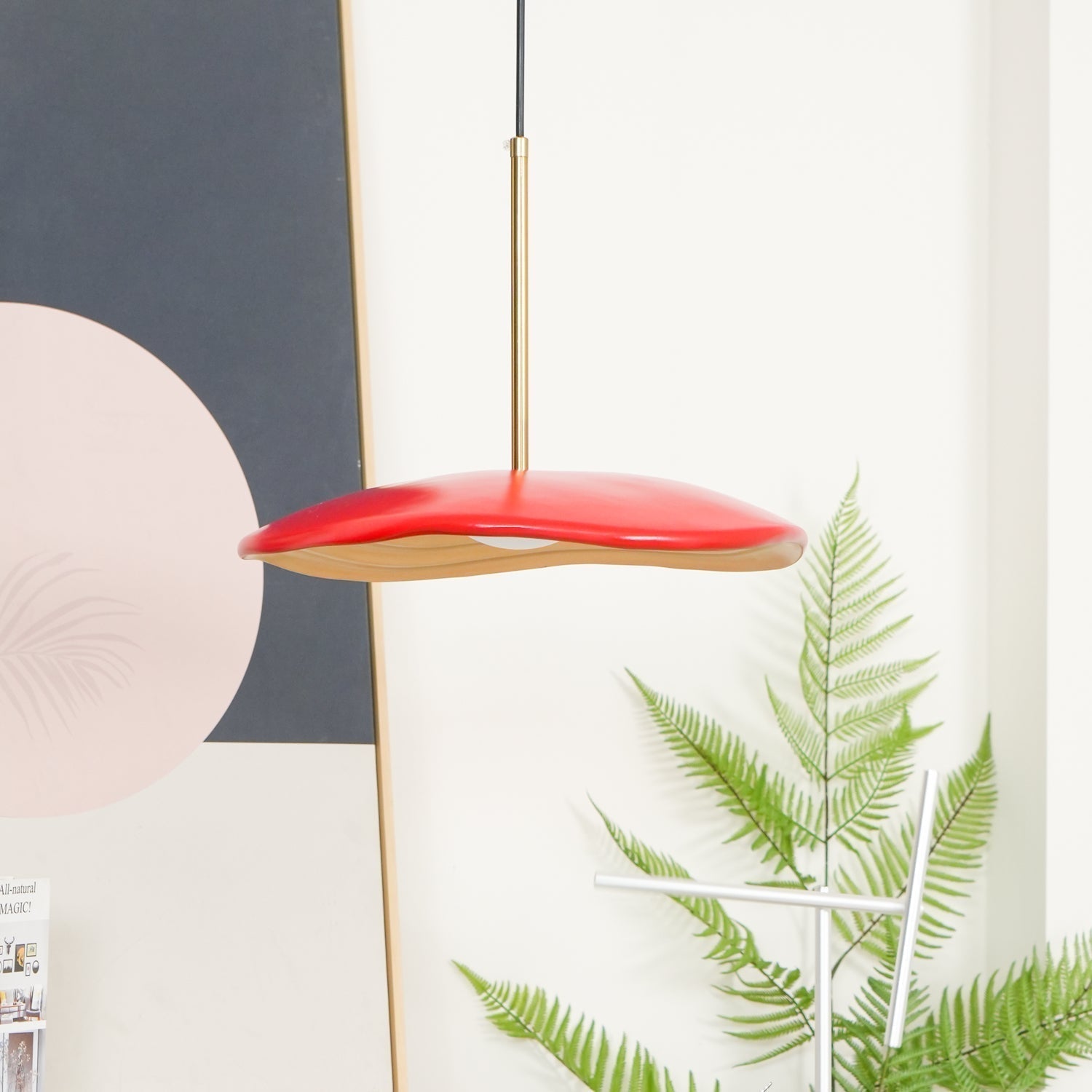 Zynthra Lampe suspendue artistique en résine - Neutralighting