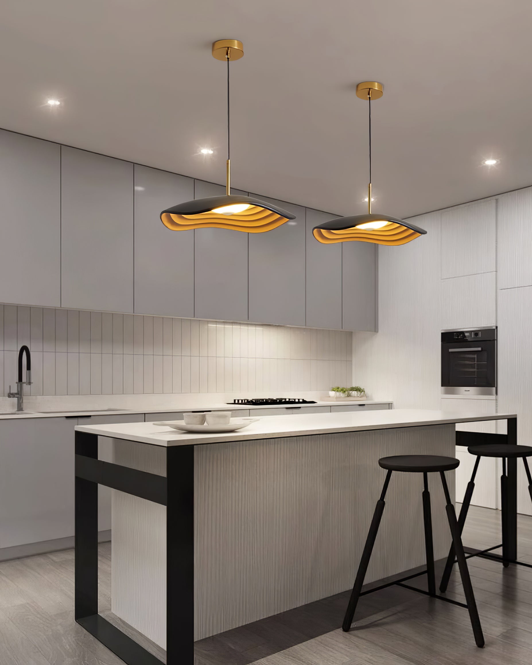 Ovelis Lampe Suspension Forme de Vague - Neutralighting