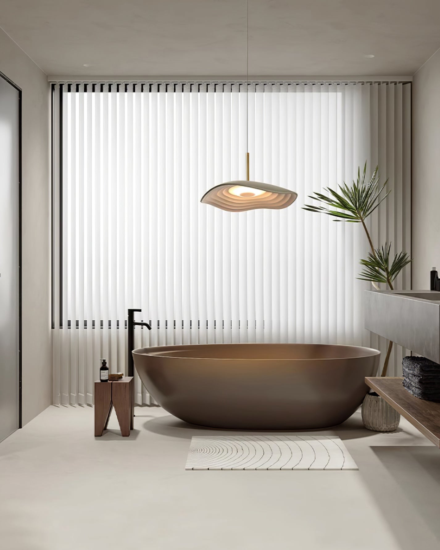 Ovelis Lampe Suspension Forme de Vague - Neutralighting