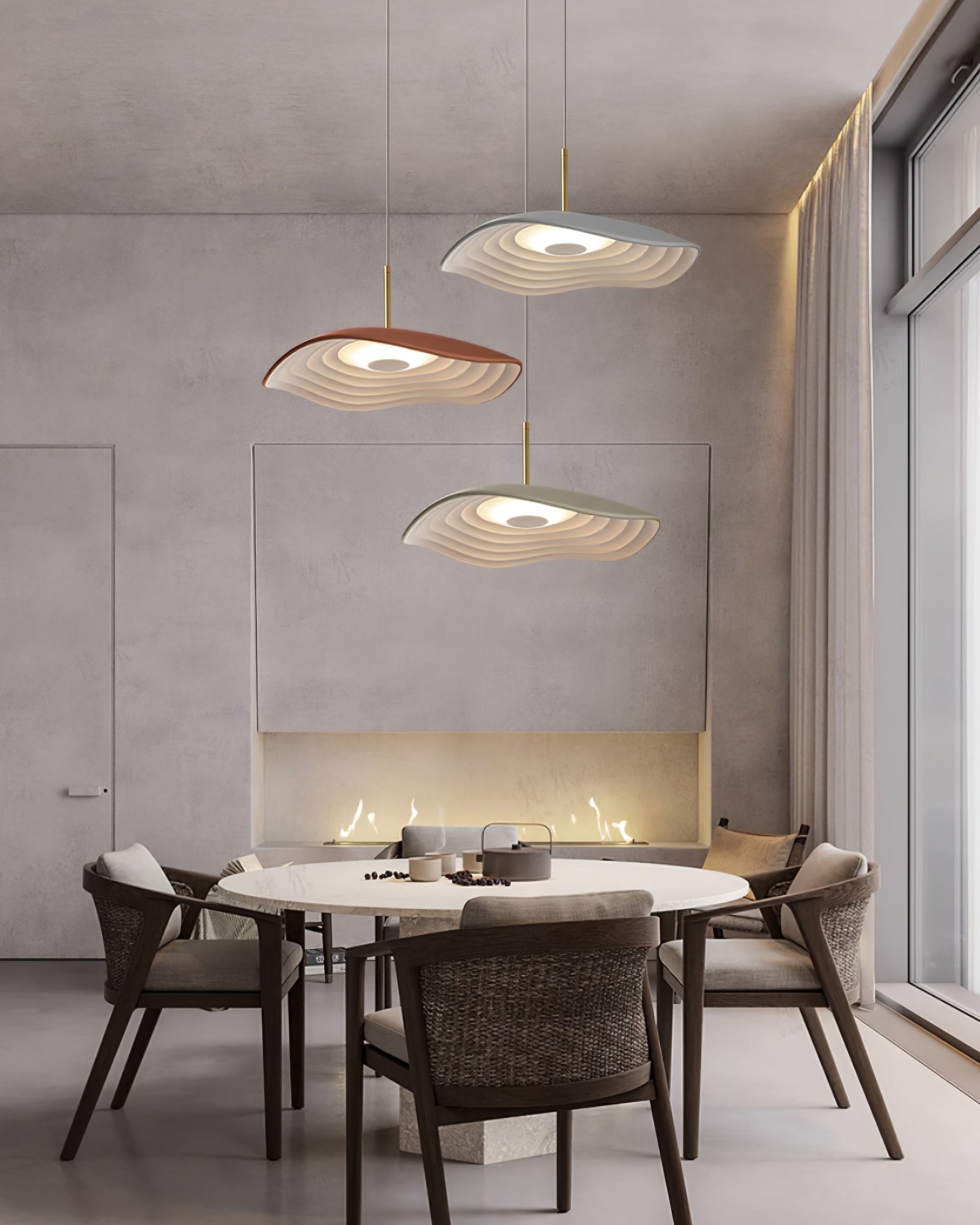 Ovelis Lampe Suspension Forme de Vague - Neutralighting
