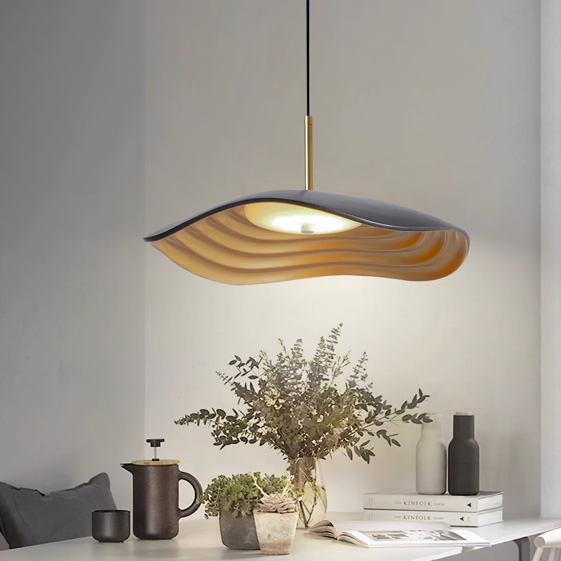 Ovelis Lampe Suspension Forme de Vague - Neutralighting