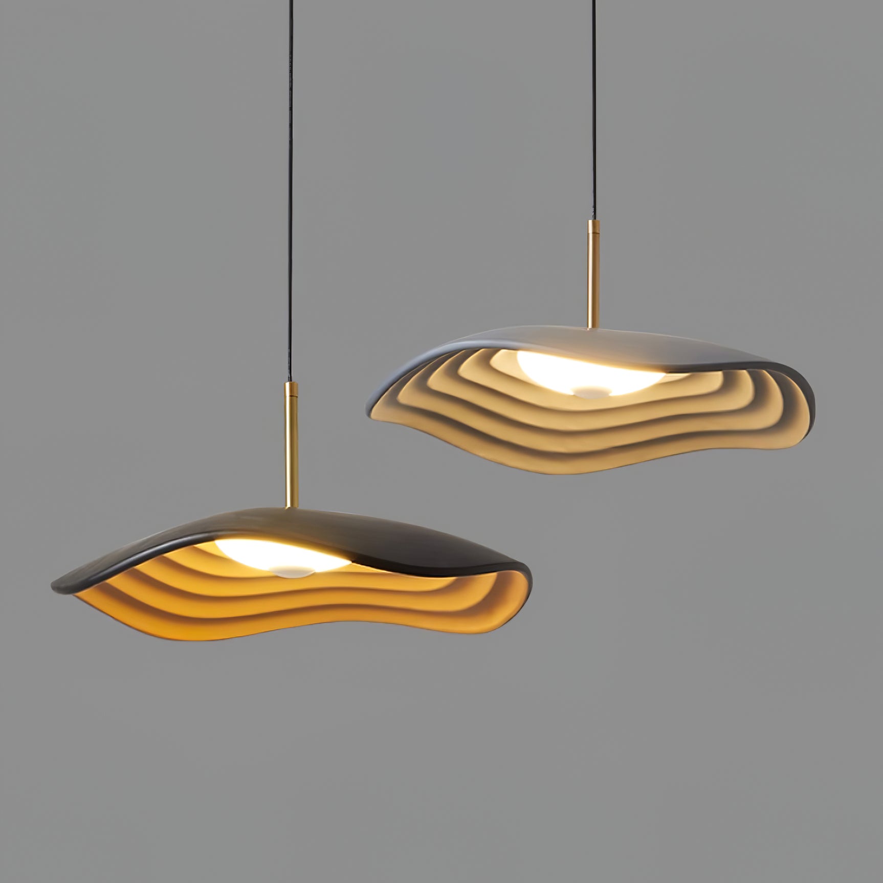 Ovelis Lampe Suspension Forme de Vague - Neutralighting