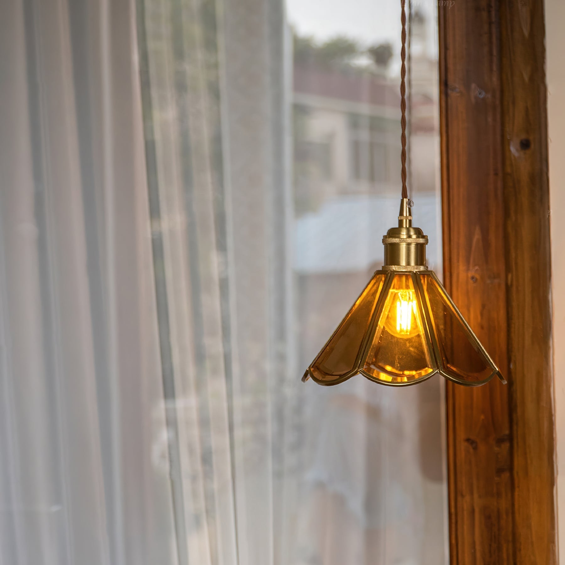 Valeria Verre Cannelé Suspension - Neutralighting