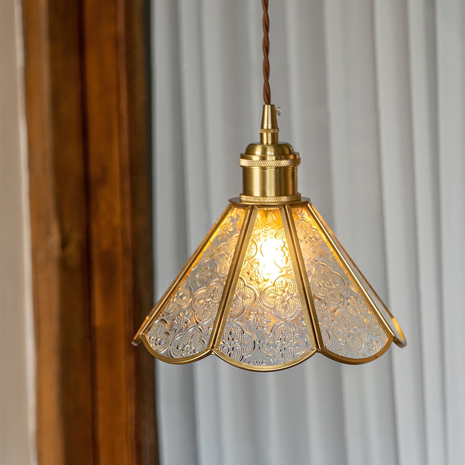 Valeria Verre Cannelé Suspension - Neutralighting
