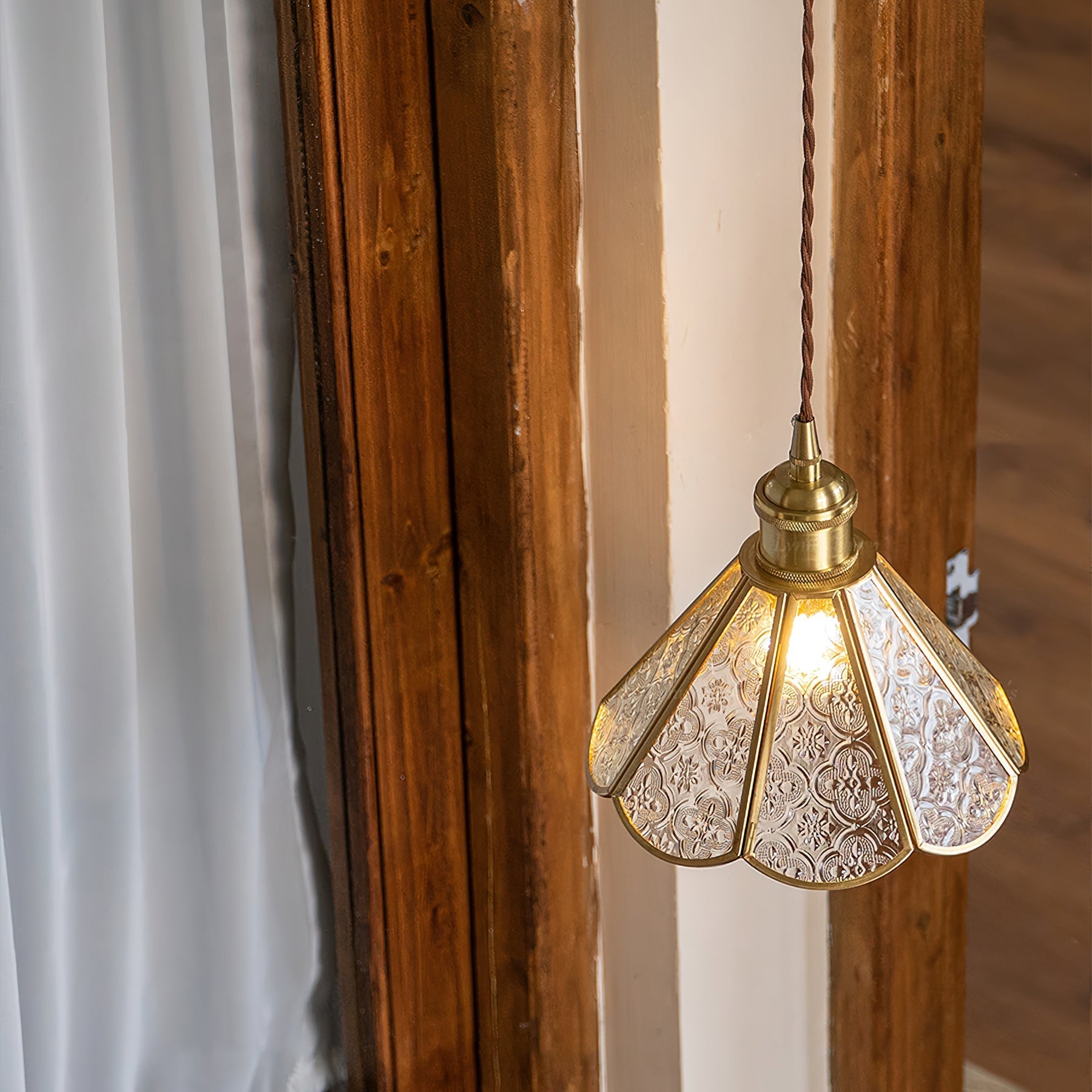 Valeria Verre Cannelé Suspension - Neutralighting