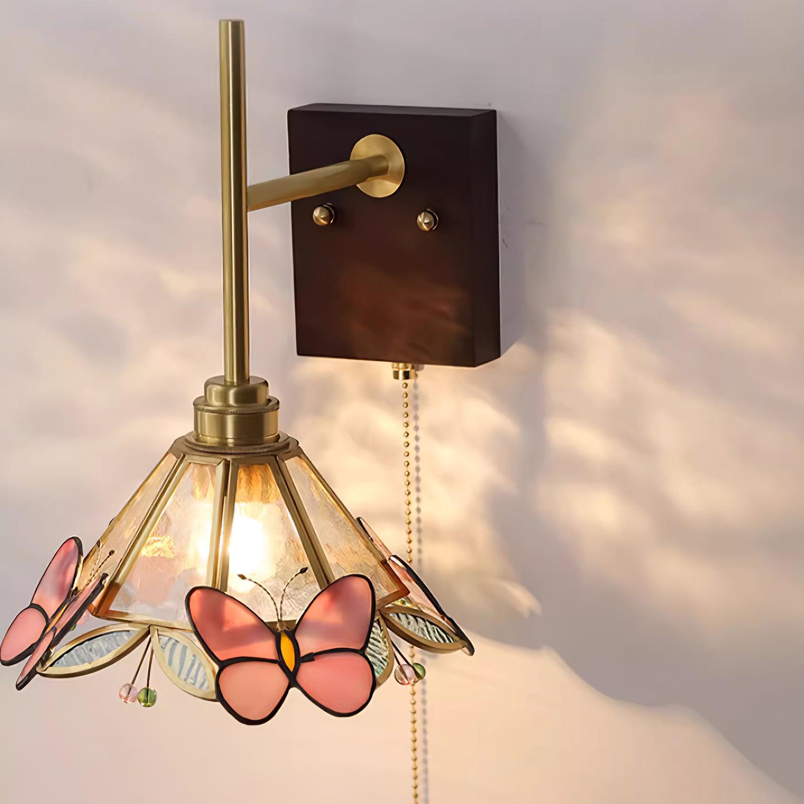 Valerie Applique Murale Charme Vintage Papillon - Neutralighting