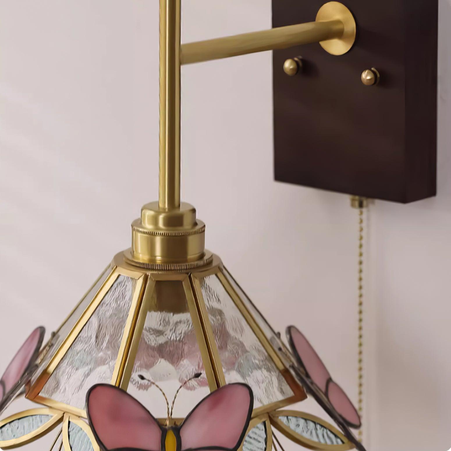 Valerie Applique Murale Charme Vintage Papillon - Neutralighting