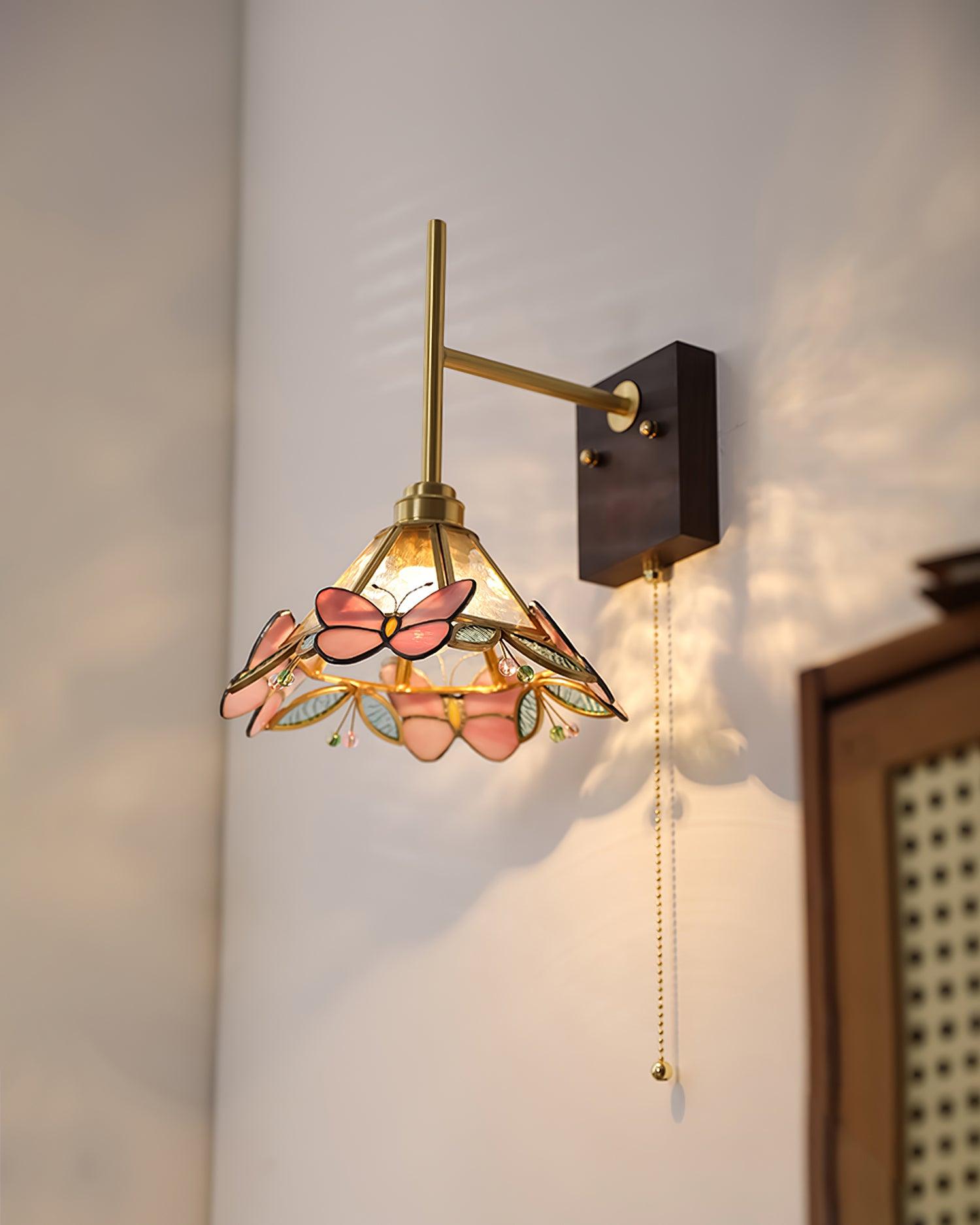 Valerie Applique Murale Charme Vintage Papillon - Neutralighting