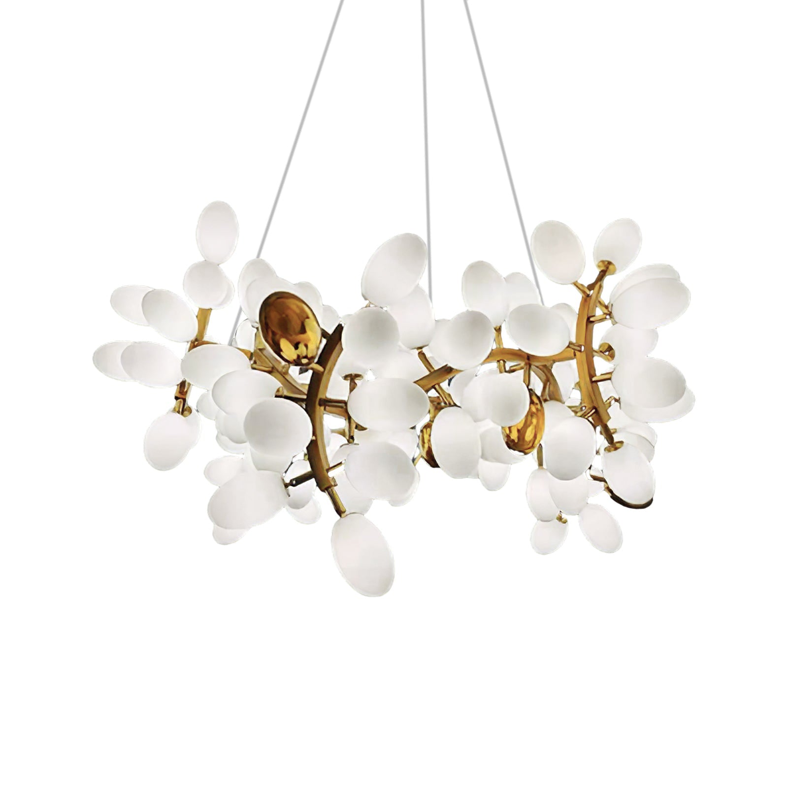 Cithaila Lustre Postmoderne De Luxe En Métal Et Verre - Neutralighting