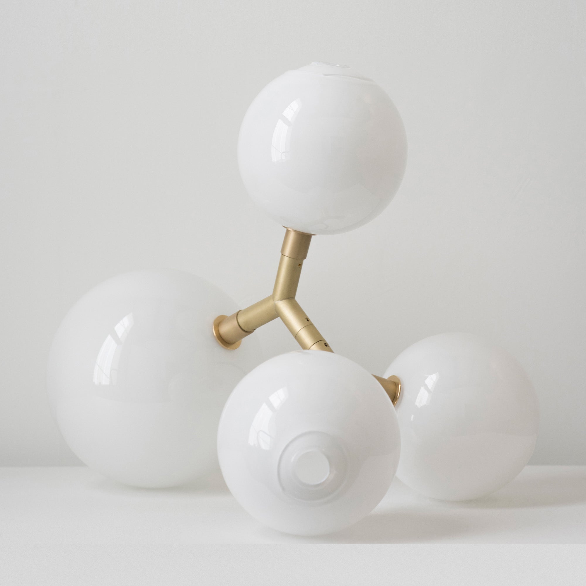 Irina Suspension Laiton Verre Minimaliste Moderne - Neutralighting