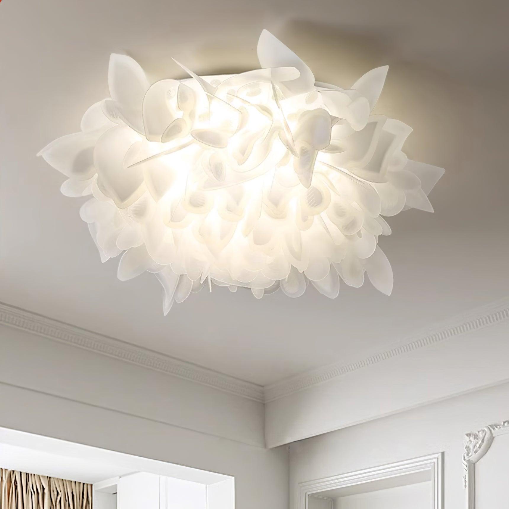 Plafonnier Sculpté Pétale Grappe Artistique Moderne Déclaration - Neutralighting