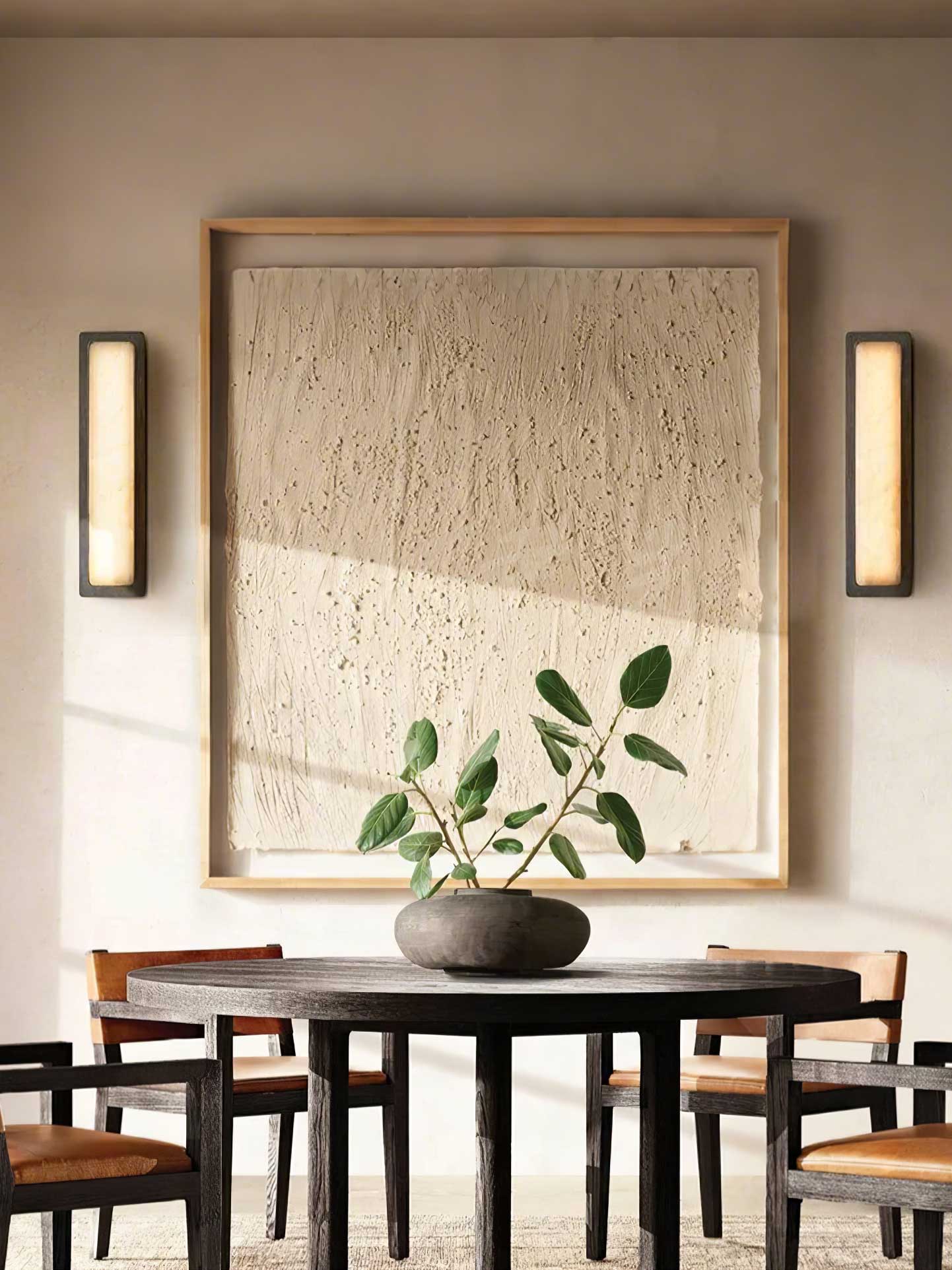 Ollore Linéaire Albâtre Luminaire Mural - Neutralighting