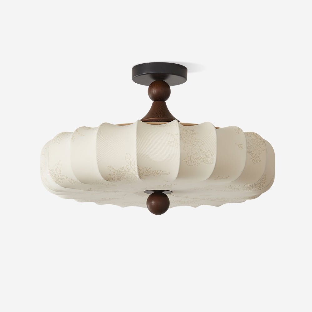 Velora Plafonnier Tissu Minimaliste - Neutralighting