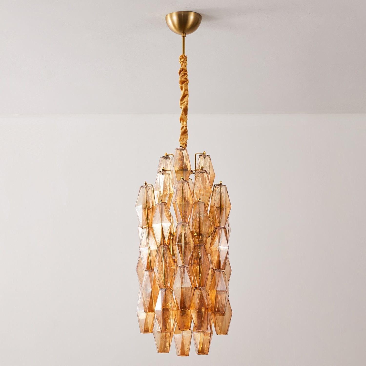 Velthra Suspension en Verre Facetté Luxueux - Neutralighting