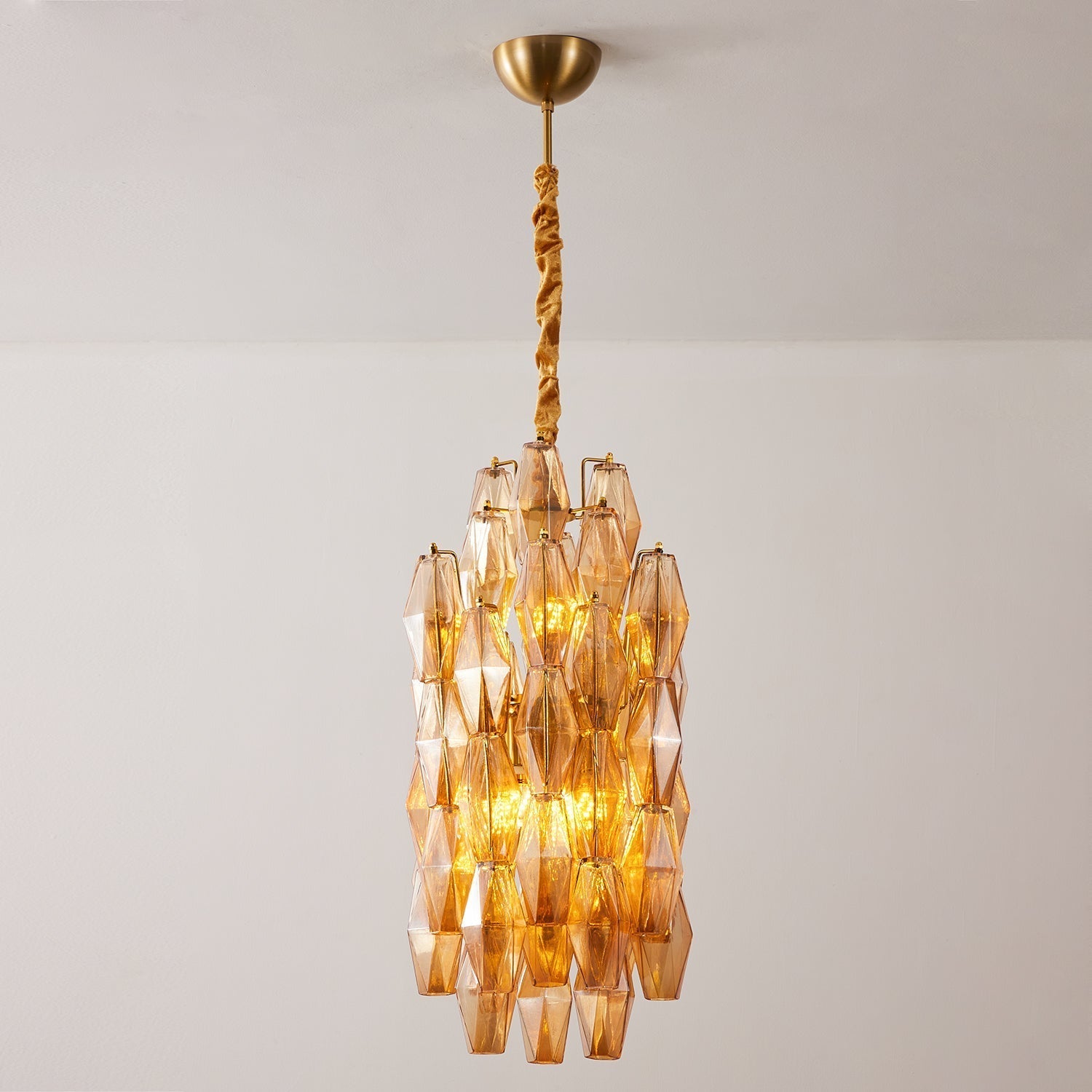 Velthra Suspension en Verre Facetté Luxueux - Neutralighting