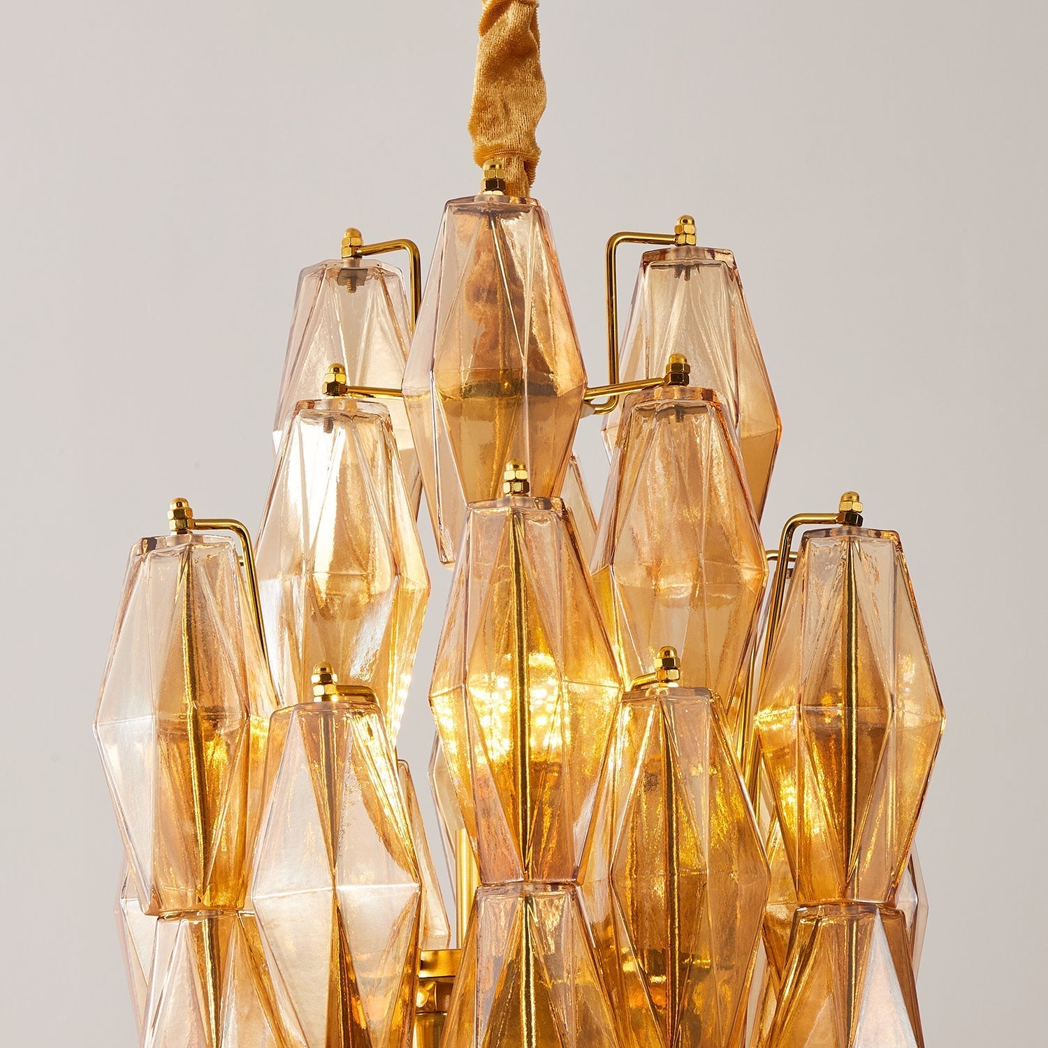 Velthra Suspension en Verre Facetté Luxueux - Neutralighting