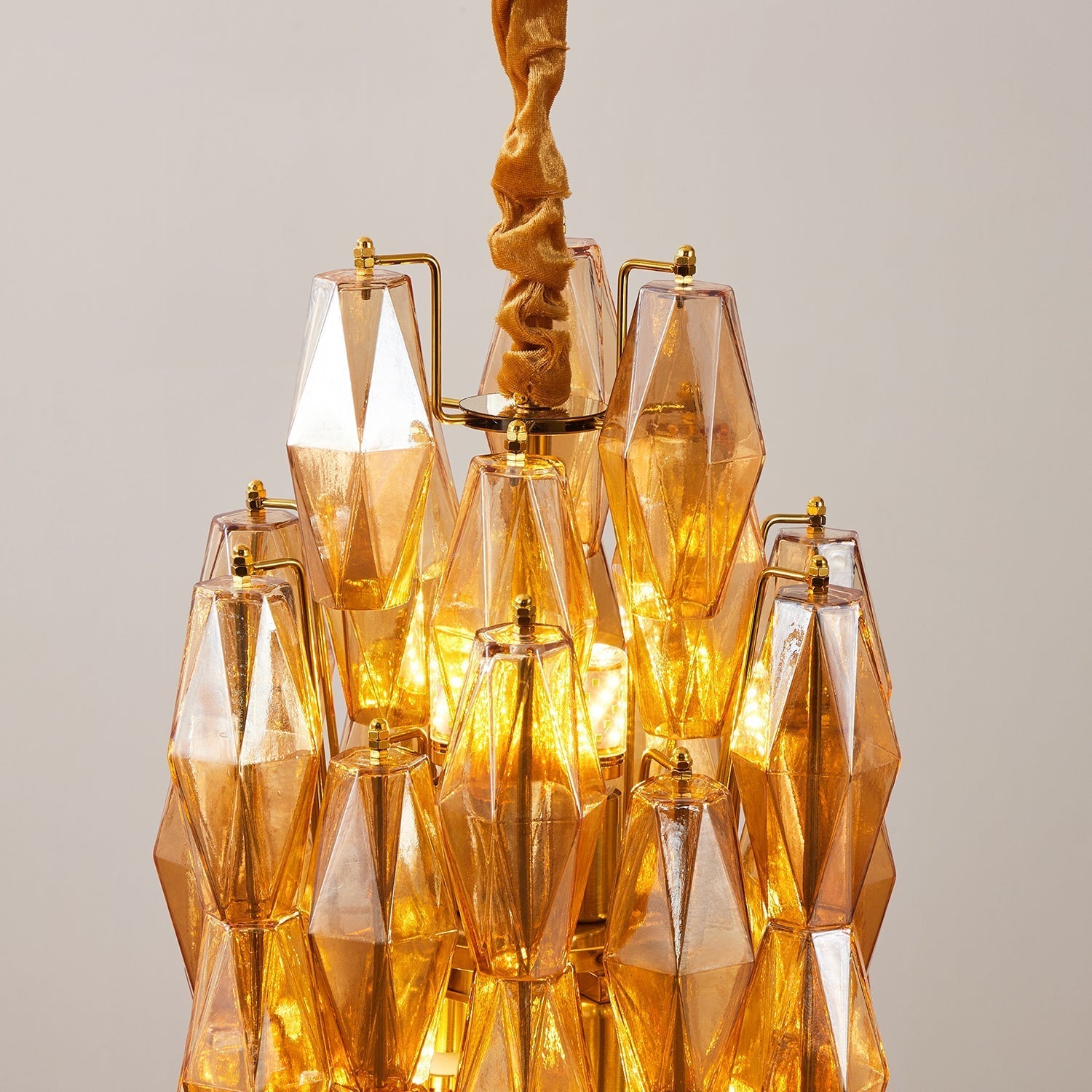 Velthra Suspension en Verre Facetté Luxueux - Neutralighting