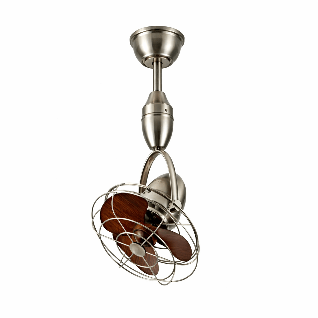 Ventilateur de plafond industriel classique Winston avec finition Blanche