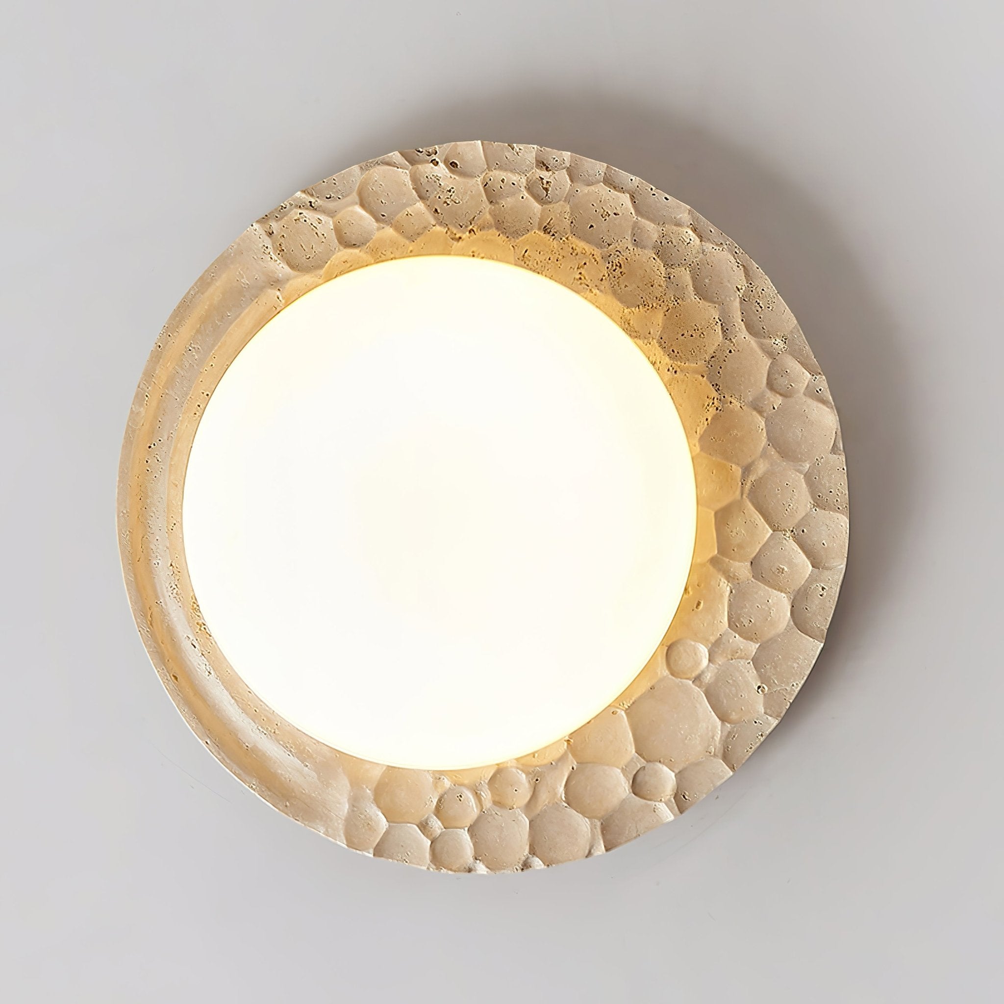 Ivsoris Lumière de Plafond Texturée en Travertin - Neutralighting
