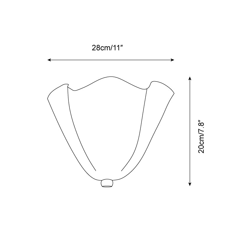 Elara Applique Murale Élégante en Verre - Neutralighting