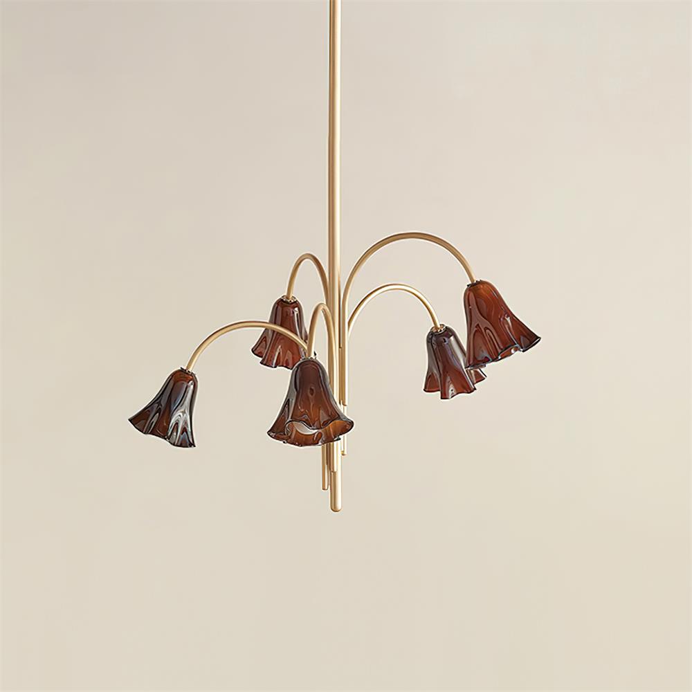 Mira Lustre en Verre en Forme de Fleur - Neutralighting