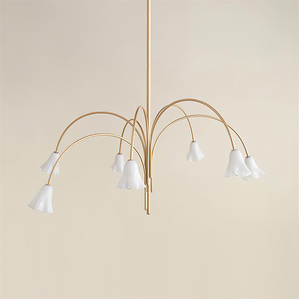 Mira Lustre en Verre en Forme de Fleur - Neutralighting