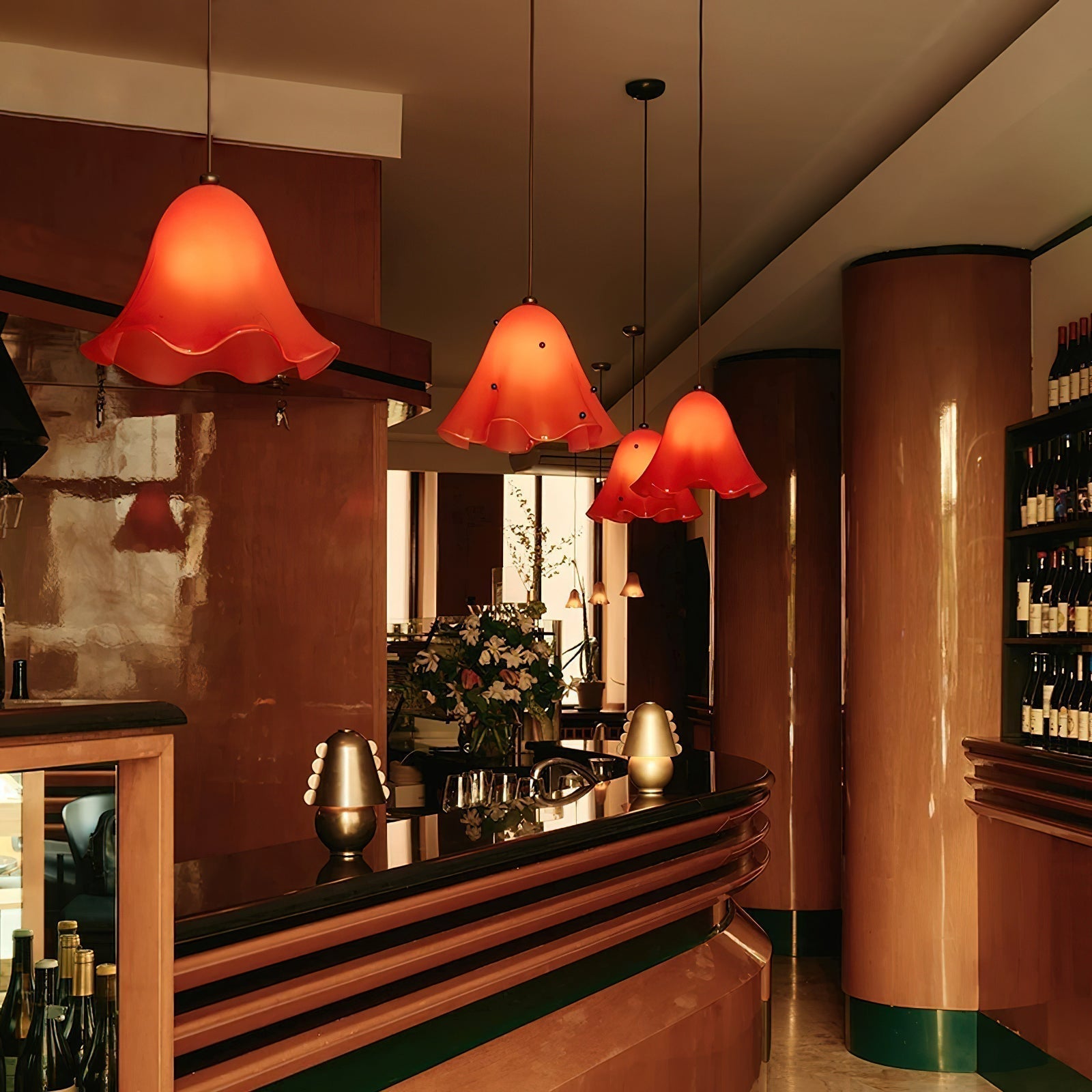 Liora Lampe Pendante Cloche en Verre - Neutralighting