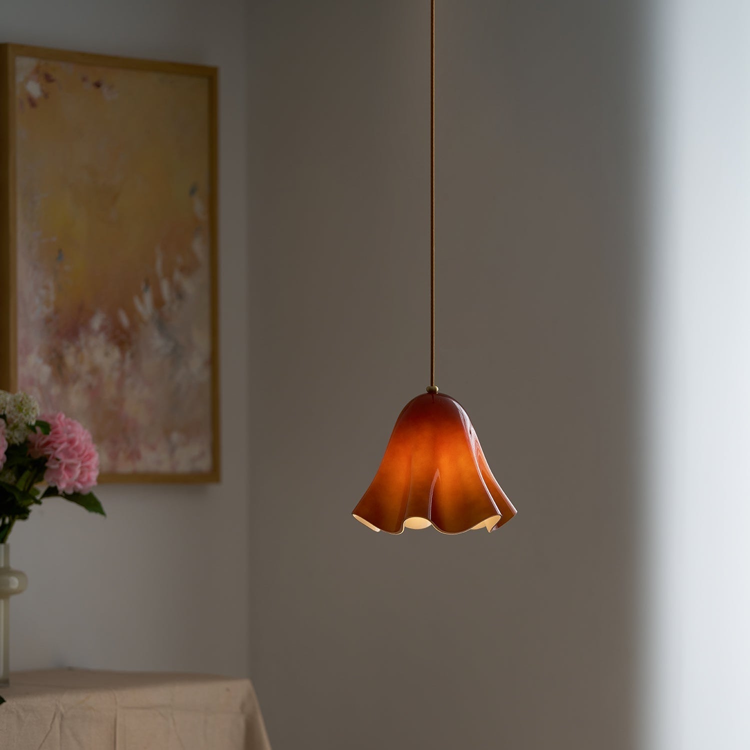 Liora Lampe Pendante Cloche en Verre - Neutralighting