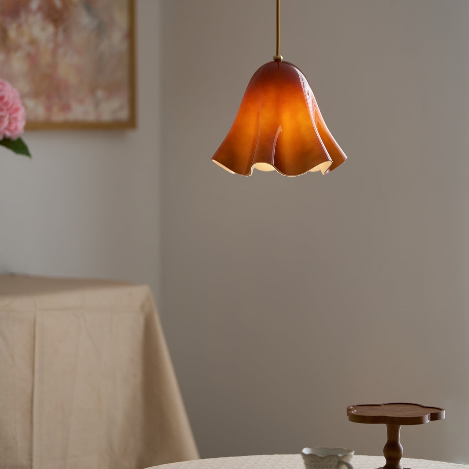 Liora Lampe Pendante Cloche en Verre - Neutralighting