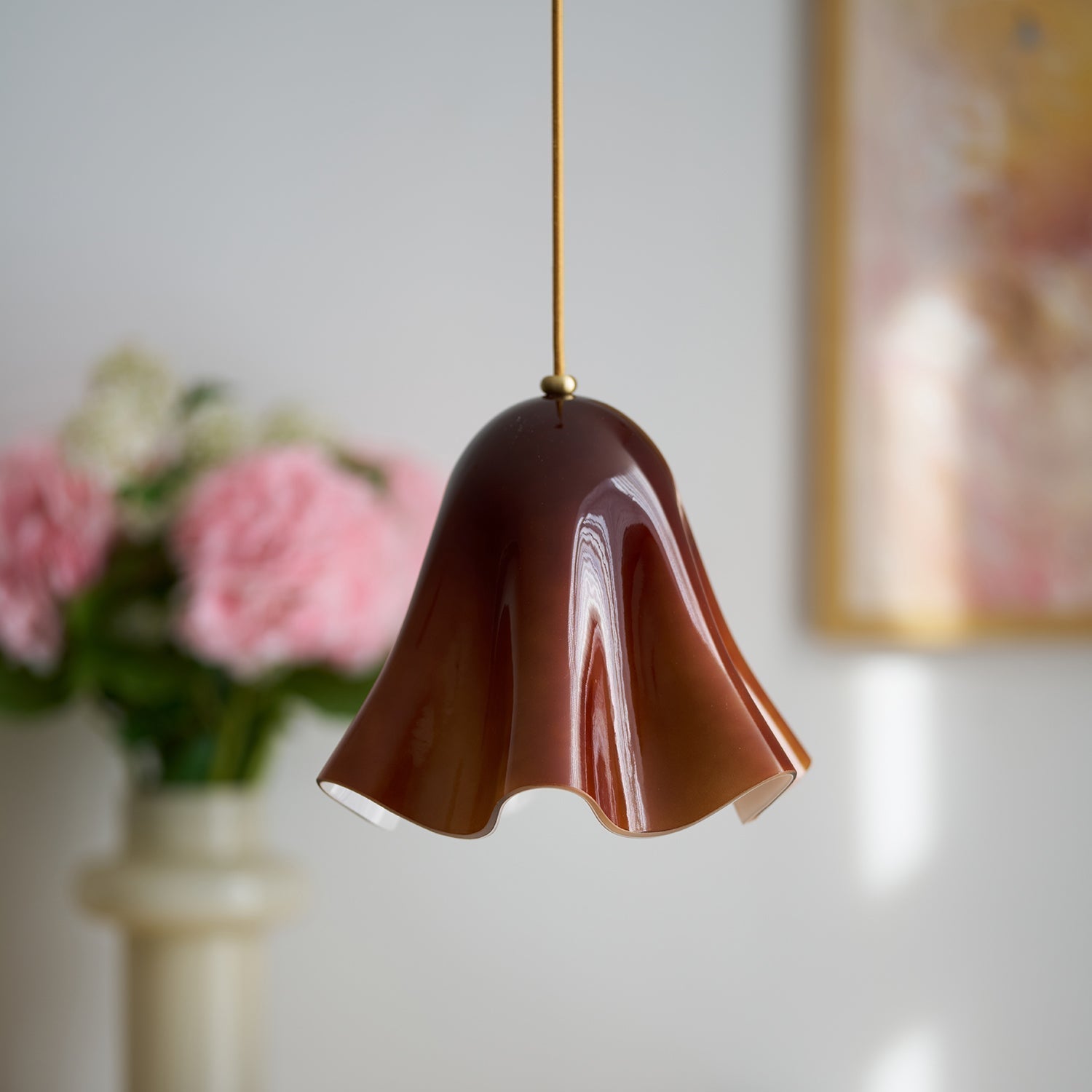 Liora Lampe Pendante Cloche en Verre - Neutralighting