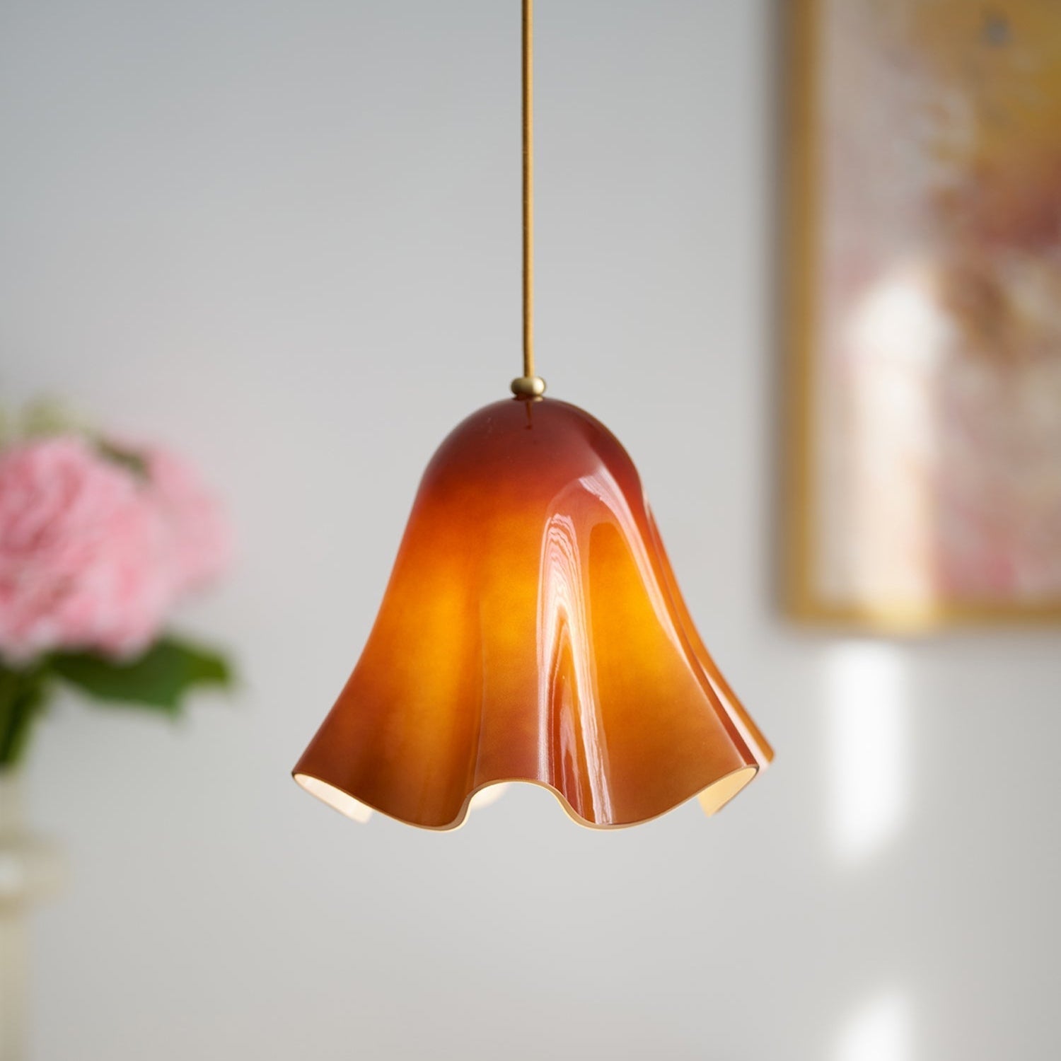 Liora Lampe Pendante Cloche en Verre - Neutralighting